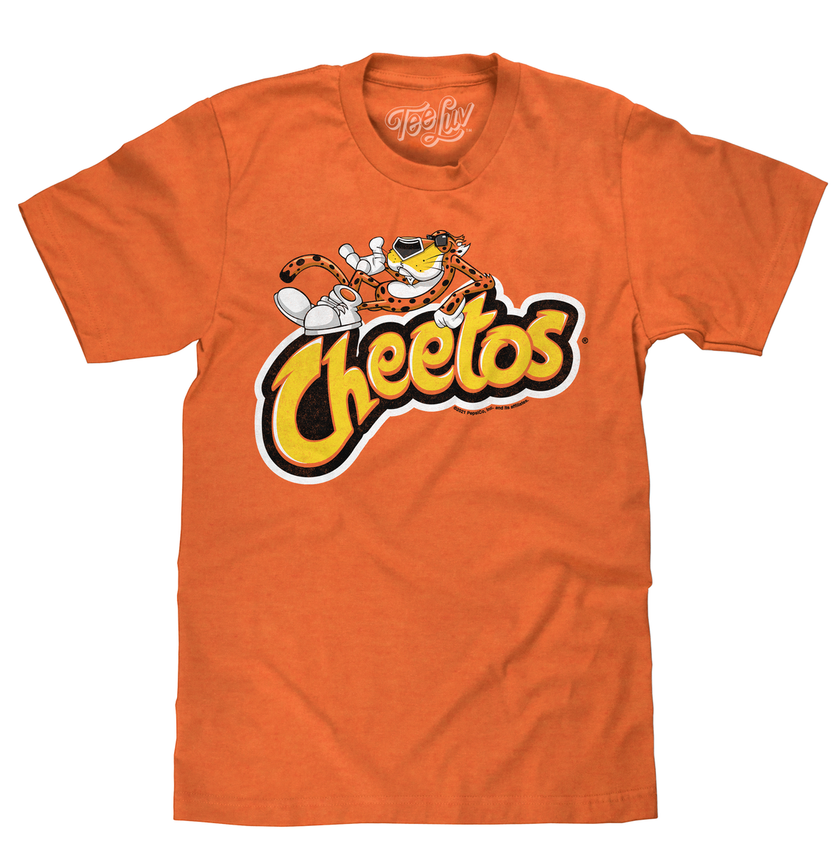 Cheeto's Chester Cheetah T-Shirt - Orange – Tee Luv