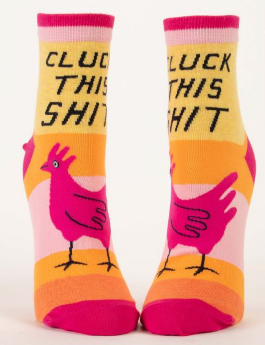 Luck Ain't Got Nothin' To Do With It W-Crew Socks