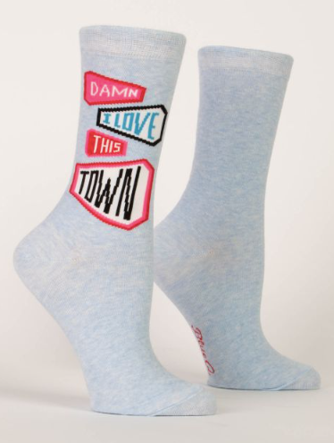 Luck Ain't Got Nothin' To Do With It W-Crew Socks