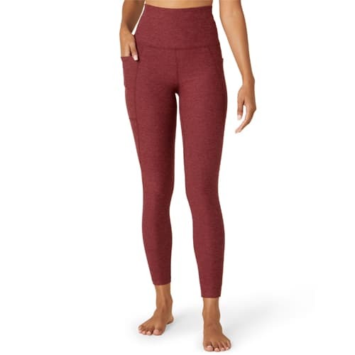 Beyond Yoga Spacedye Out of Pocket Midi Legging in Eden Green Pant