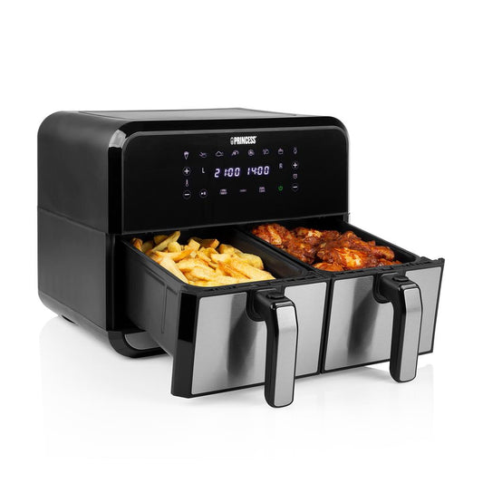 Buy Princess 01.182026.01.001 Airfryer 1500 W Overheat protection, Timer  fuction, with display Black/silver