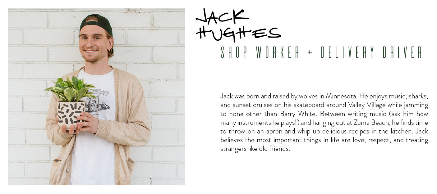 jack hughes shop worker delivery driver wildflora