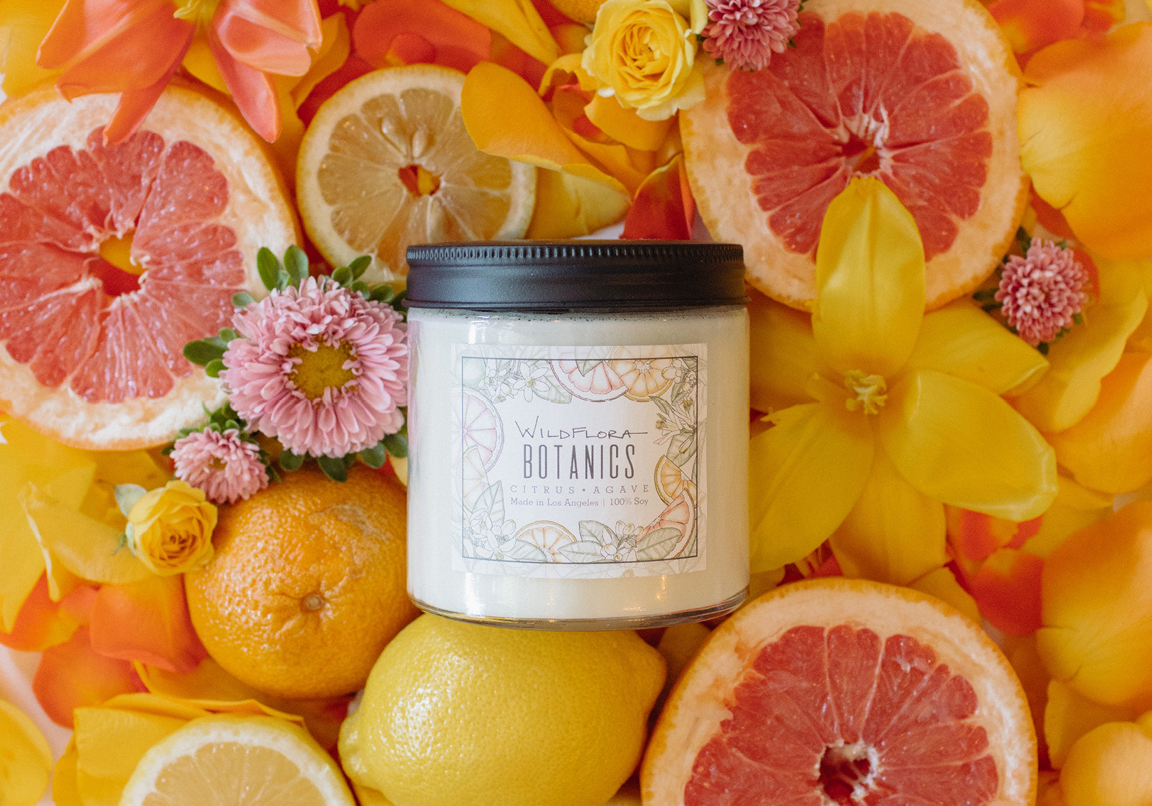 Introducing a NEW SCENT to the WildFlora Double Wick Botanical Candle