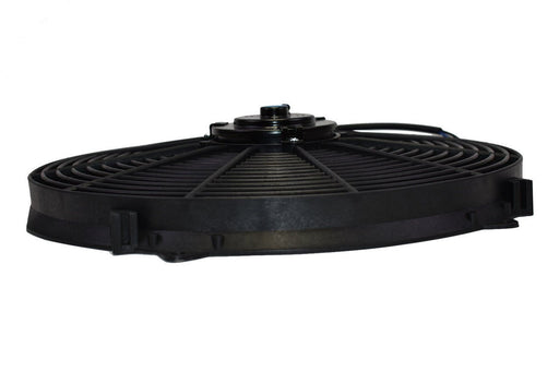 A-Team Performance - Radiator Electric Cooling Fan 16inch Heavy Duty - 12V  Wide Curved 16 8 Blades Thermostat Kit - 3000 CFM Reversible Push or Pull