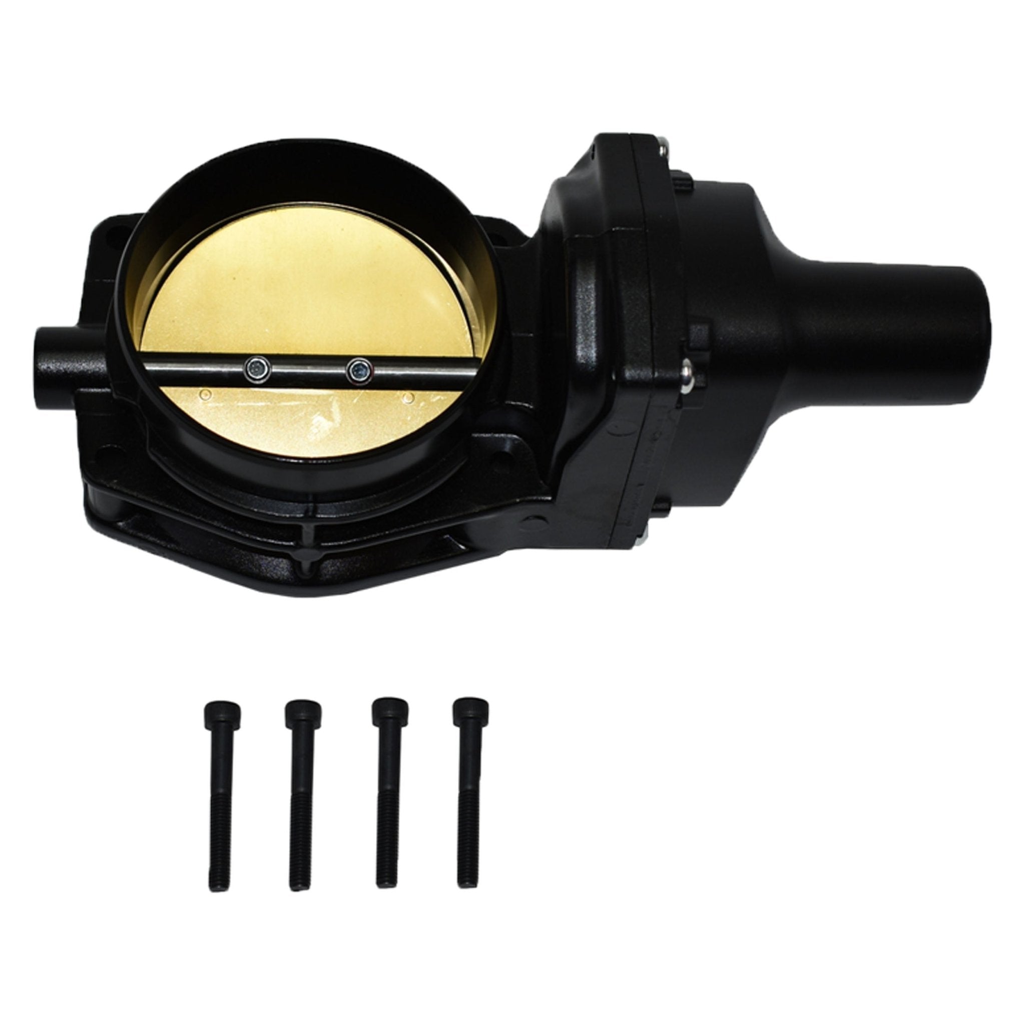92 MM 4 BOLT THROTTLE BODY LSX LS LS1 LS2 LS3 LS6 LS7 LSX DRIVE BY WIRE Compatible With CHEVY GM BLACK