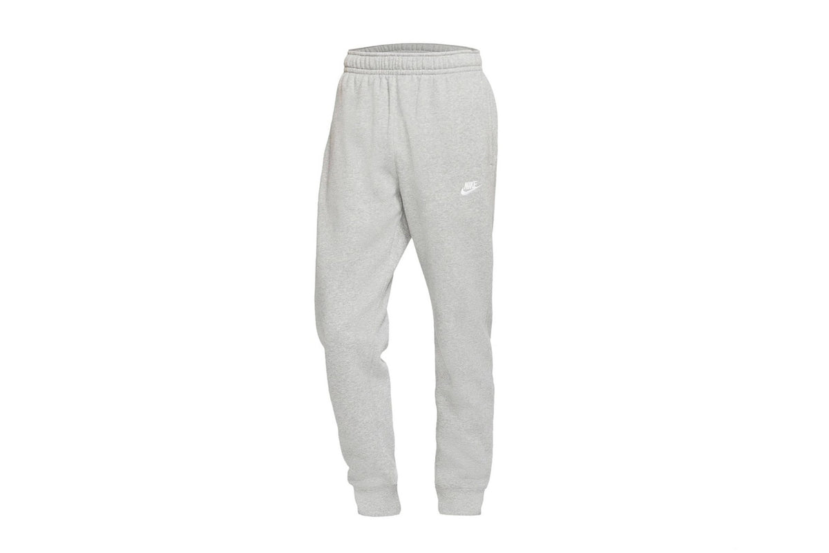 nike fleece joggers grey