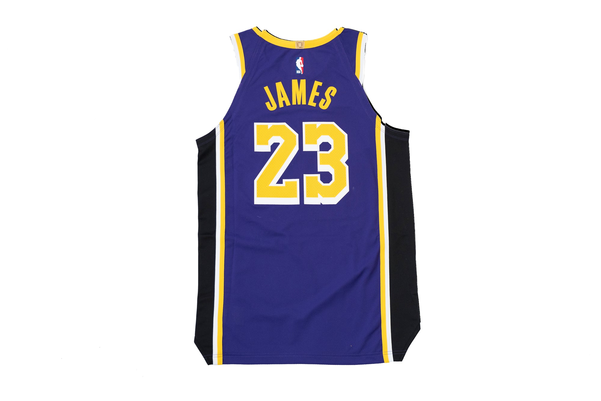 Dibuja una imagen busto Delegación Lebron James LA Lakers Jordan Authentic Jersey - SoleFly