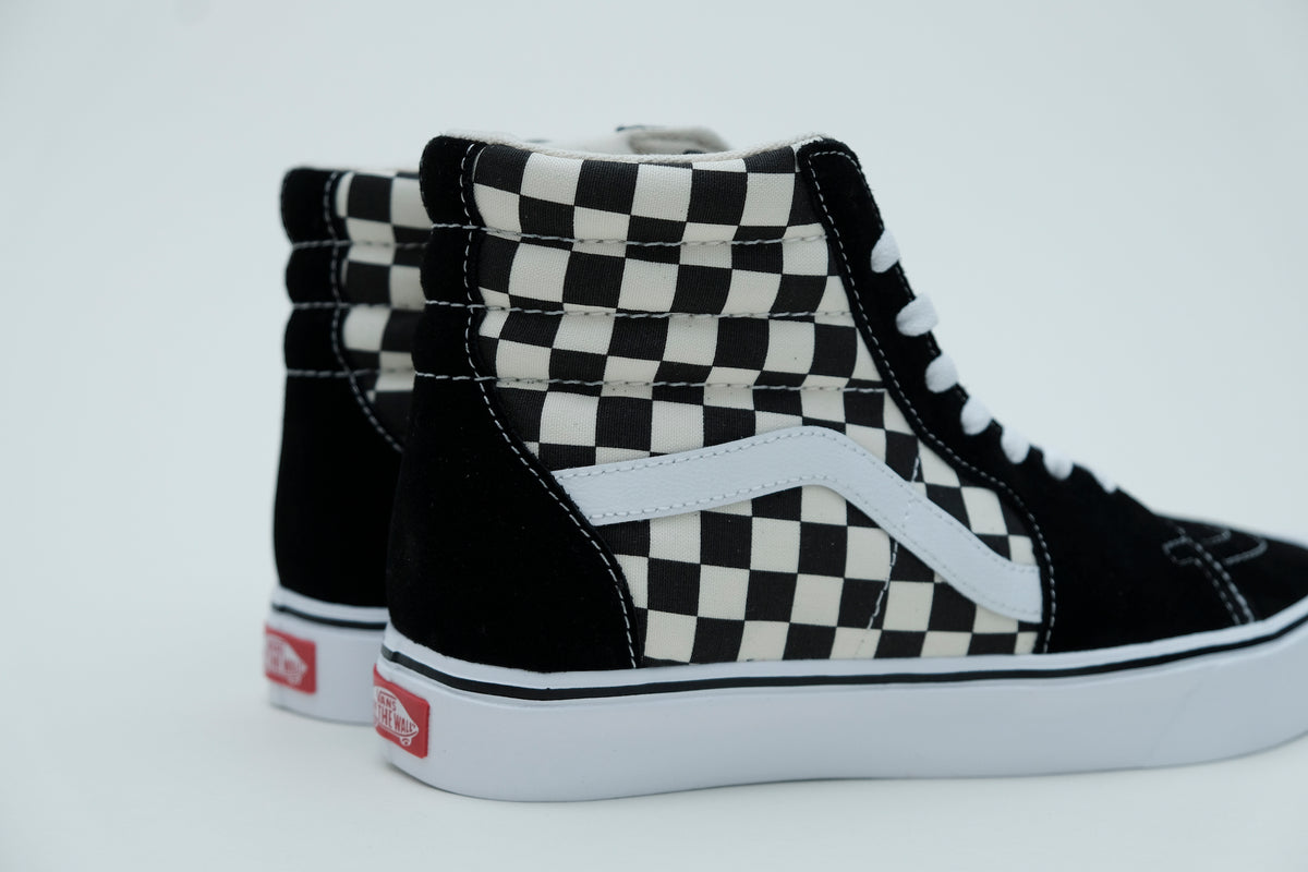 checkered sk8 hi