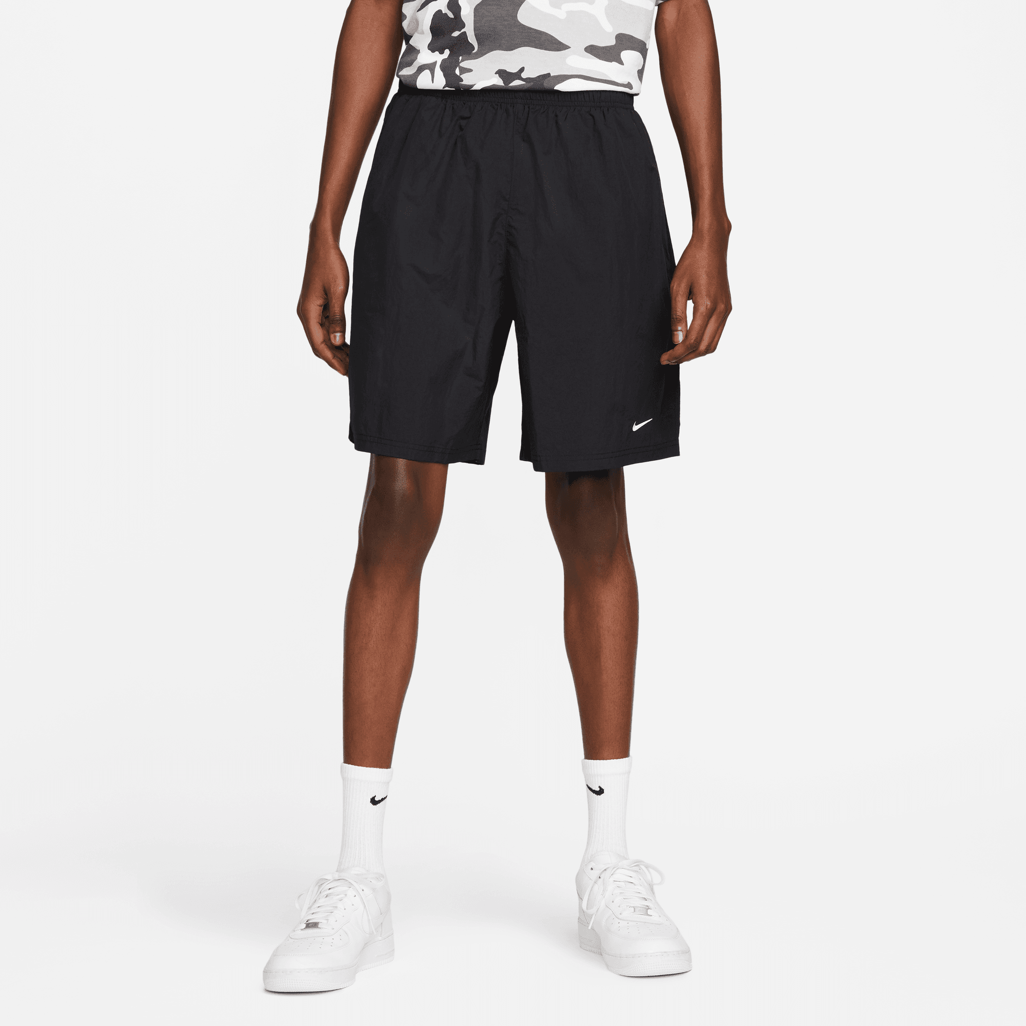 Nike Solo Swoosh Men's Woven Shorts - SoleFly