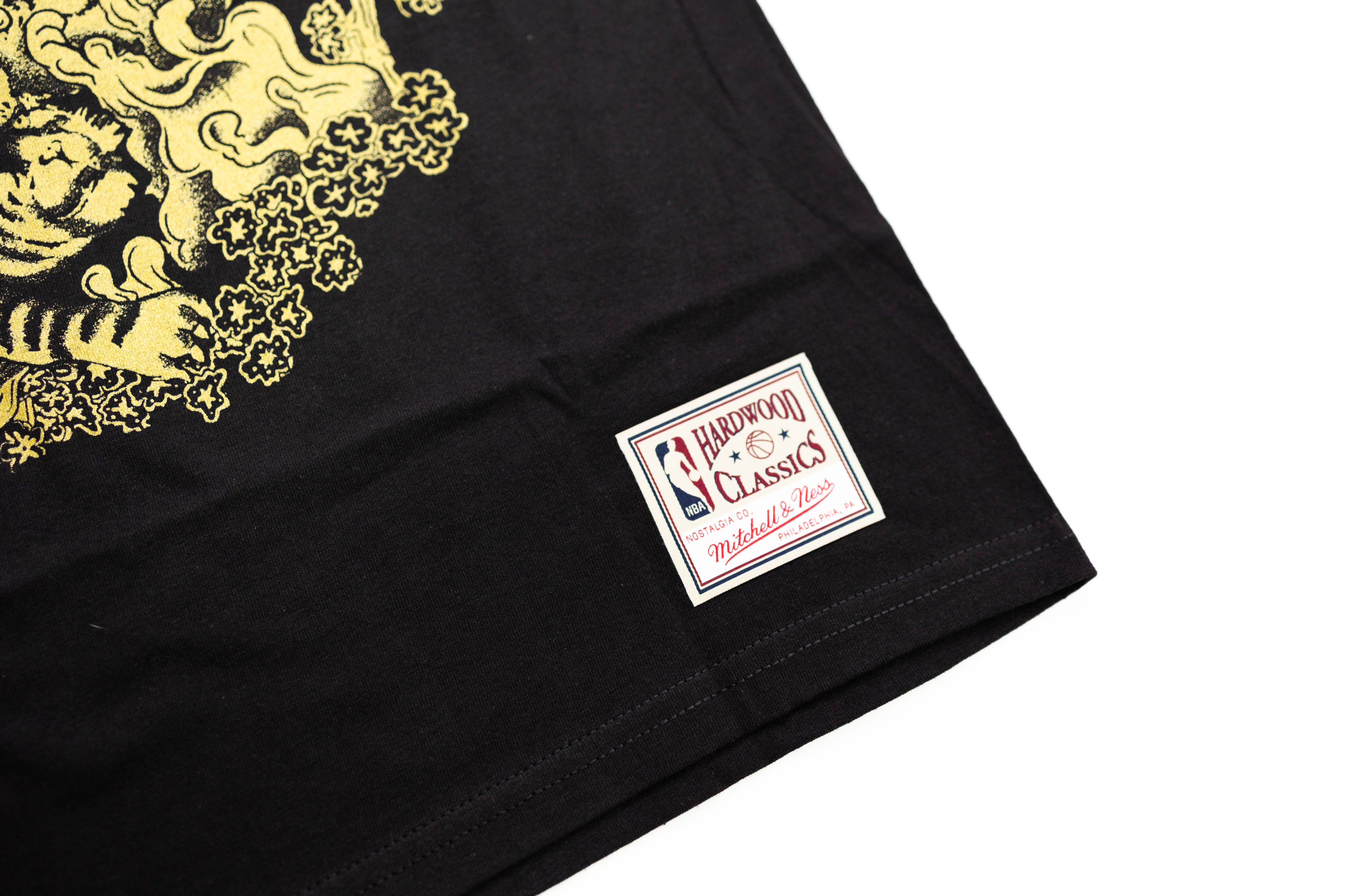 Mitchell & Ness x NBA Lakers Chinese New Year Black T-Shirt