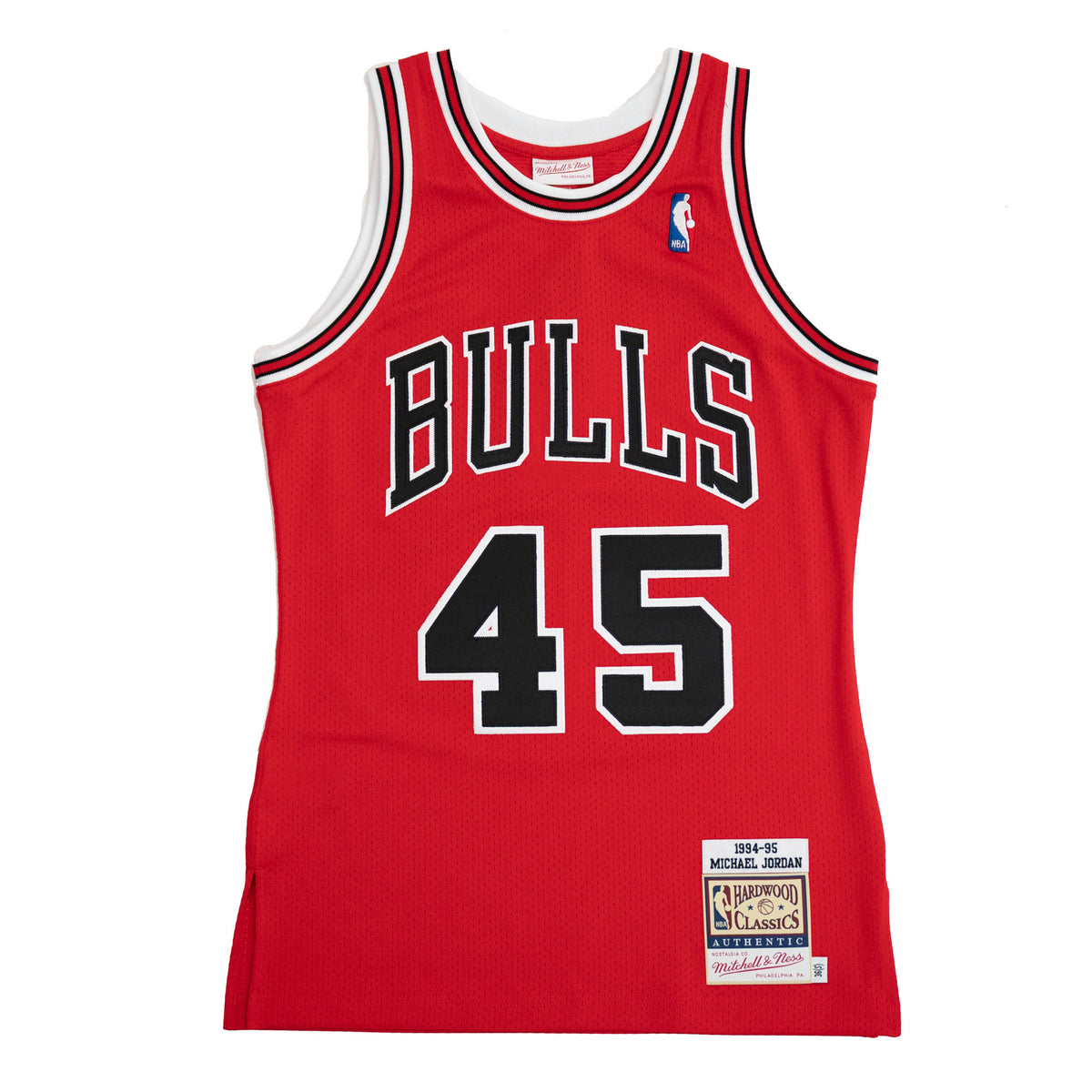 Michael Jordan Chicago Bulls Nike 8403 Authentic 45 Home Authentic Jersey  Sz 56