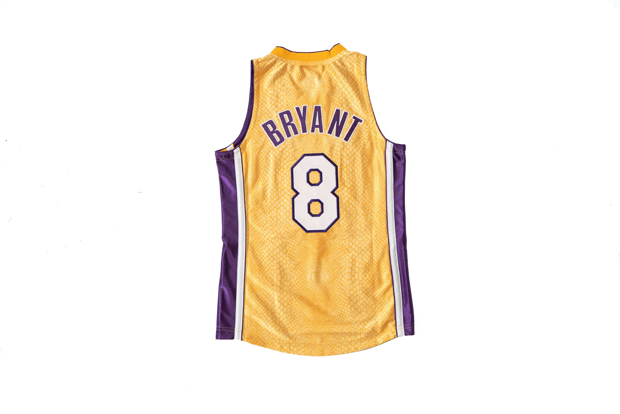 Kobe Bryant Los Angeles Lakers Autographed 1996-1997 Mitchell & Ness Gold #8  Jersey - Panini Authentic