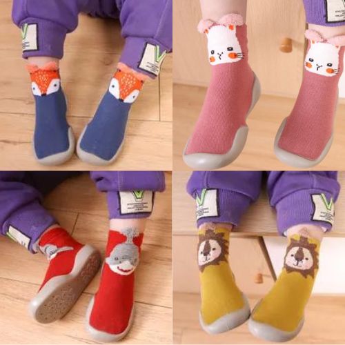 Chausson bébé antidérapante- First Steps™