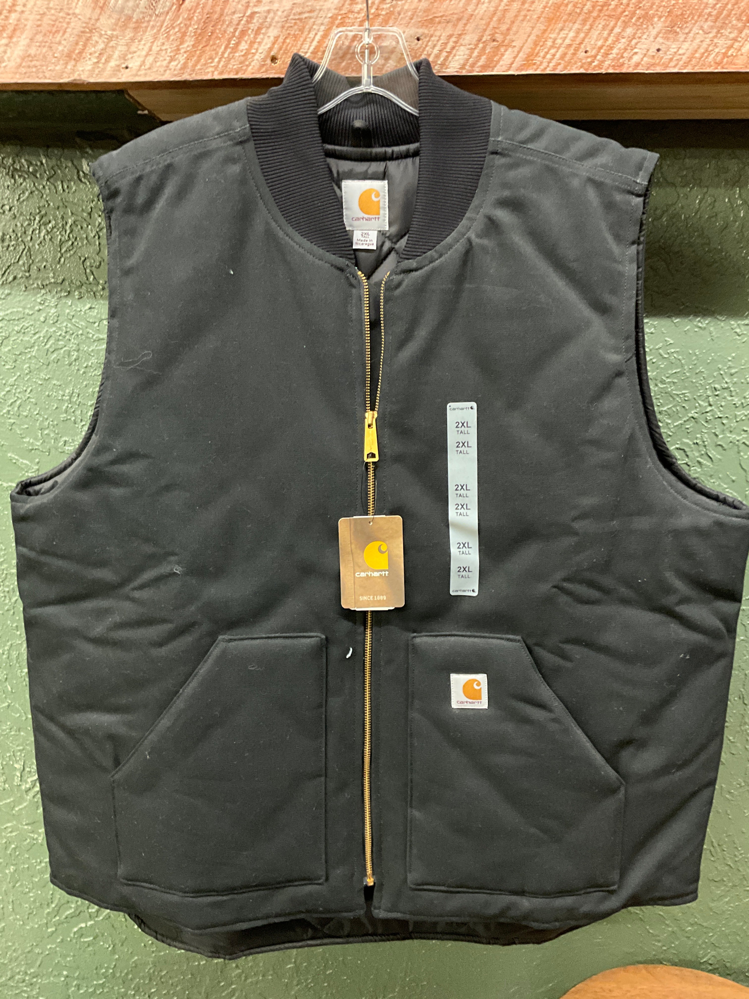 CARHARTT DUCK FULL ZIP VEST - 0035481126871