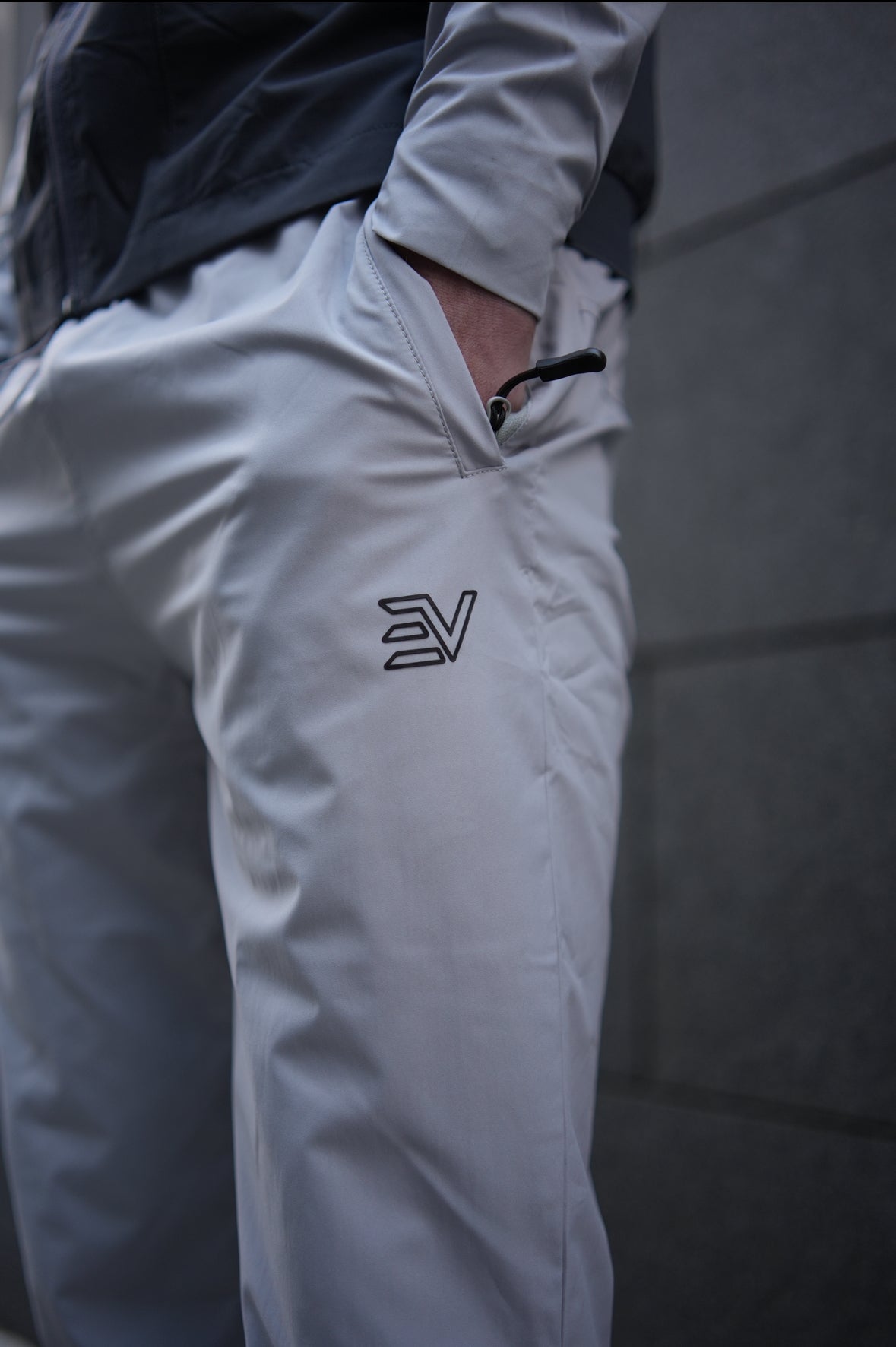 EV TECHNICAL TRACK PANTS “Baby Blue/Grey”