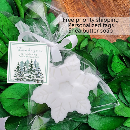 Snowflake party favors - Snowflake theme party favors -Winter birthday –  Pippin and Friends