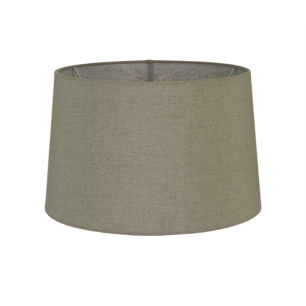 large linen lamp shade