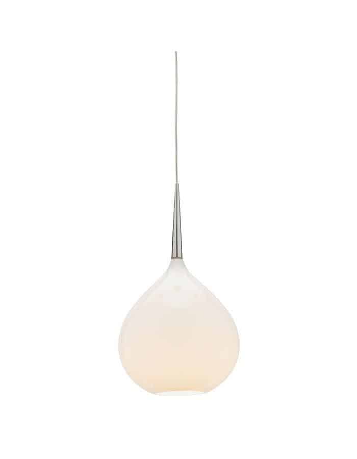 Bollene Opal Glass Pendant Light Medium Chic Chandeliers