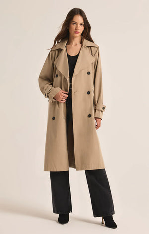 Dorian Trench Coat | Driftwood - Harriman Clothing Co. 