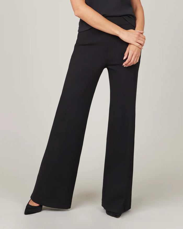 Spanx Stretch Twill Cropped Wide Leg Pant in Parchment – JAYNE Boutique