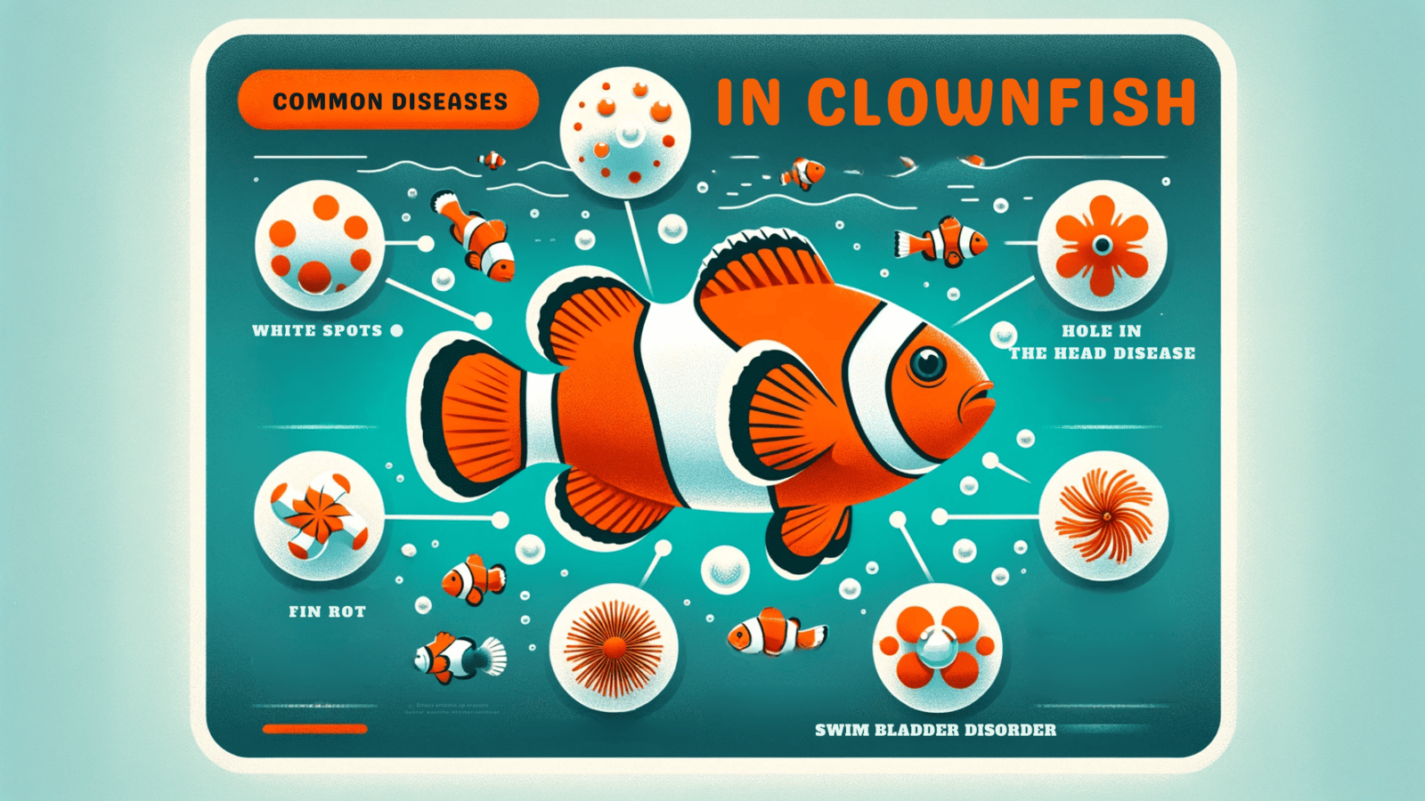 Clownfish Common Diseases Reducing their Lifespan