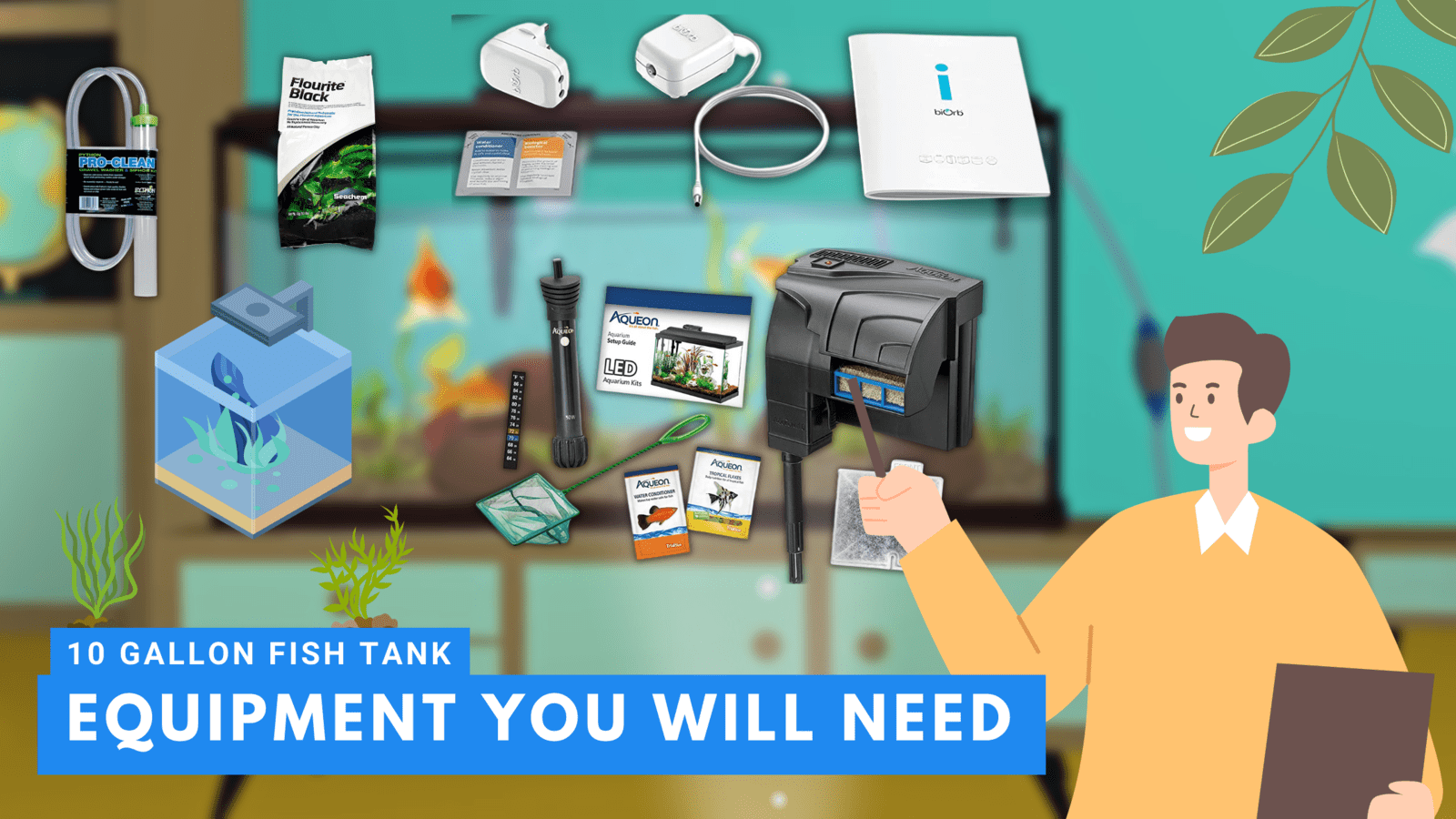 Equipment-You-Will-Need-For-A-10-Gallon-Fish-Tank