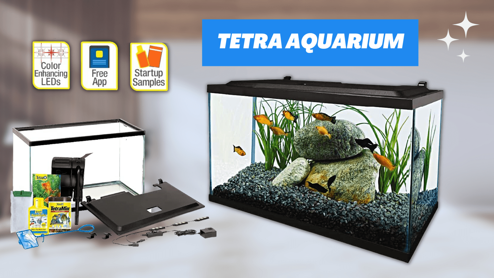 TETRA-Glass-Aquarium