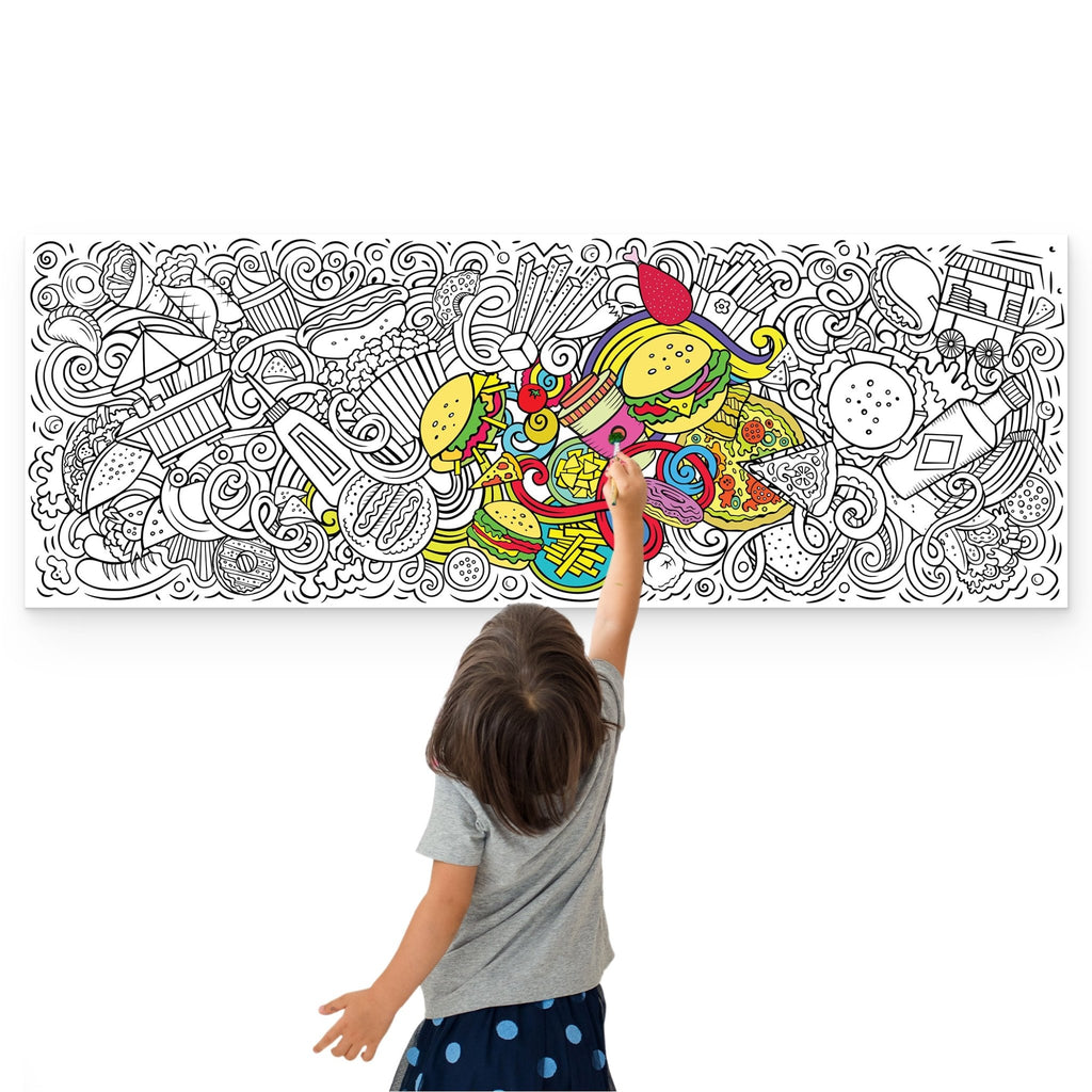 ABC Giant Coloring poster – kidochicago