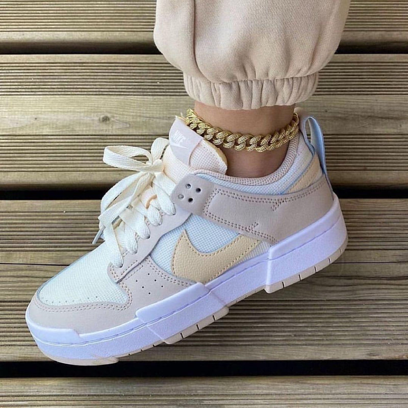 nike dunk low disrupt sail desert sand