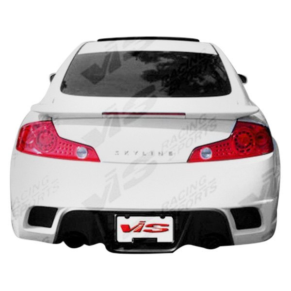 Vis Racing K Speed Rear Bumper Fiberglass Infiniti G35 Coupe Outcast Garage