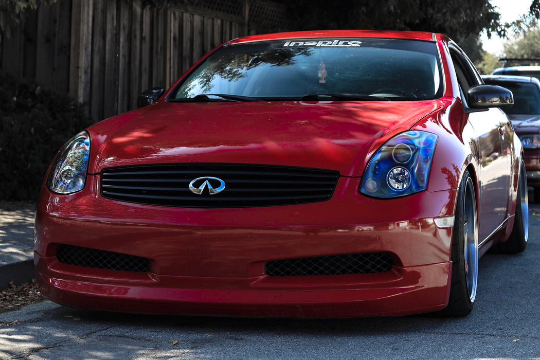 Headlights With Clear Halo G35 Coupe