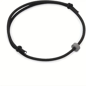 Tungsten Carbide Beaded Emergency Bracelet - Wildflower Defense