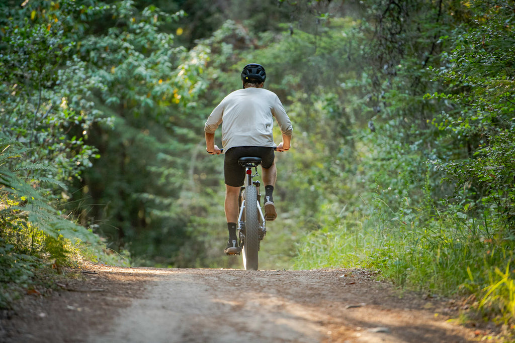 man riding ultra bike