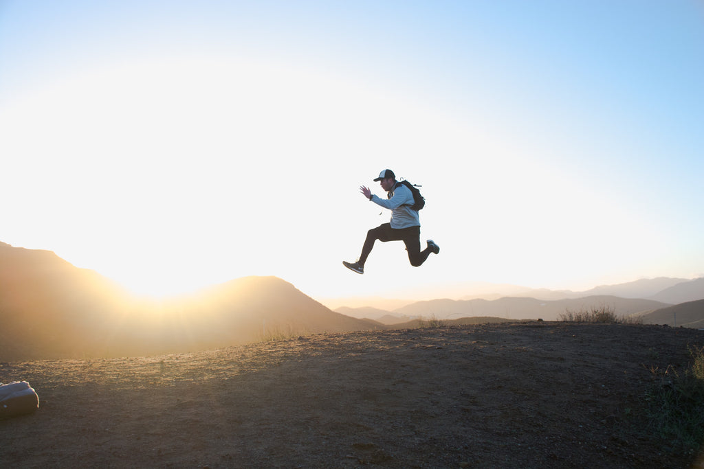 man jumping