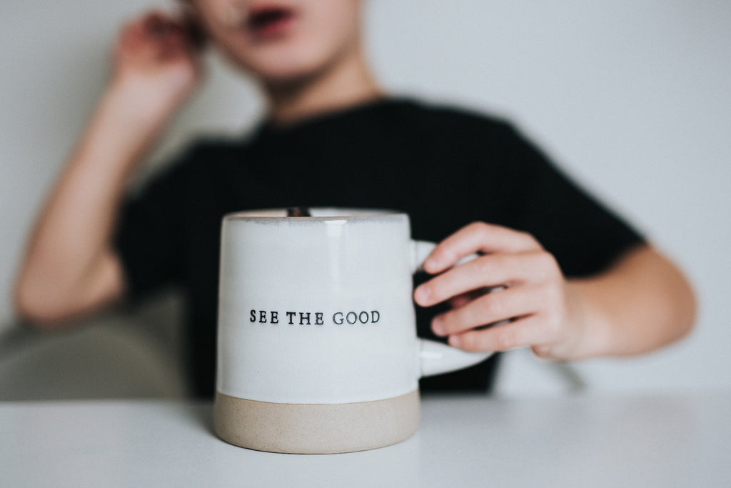 boy with mug