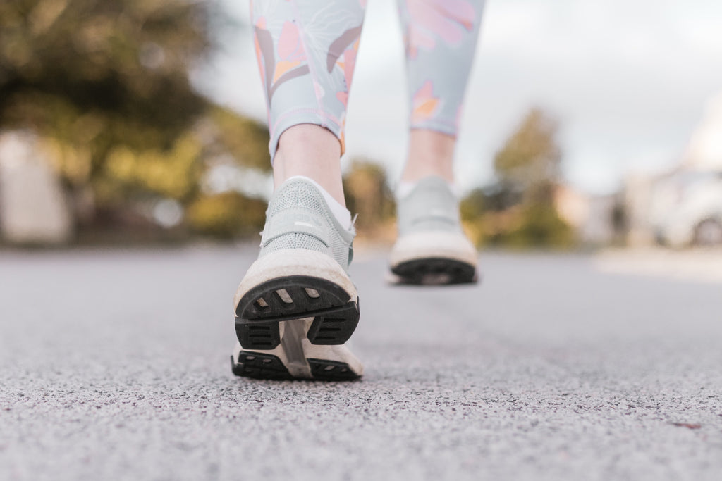 woman walking