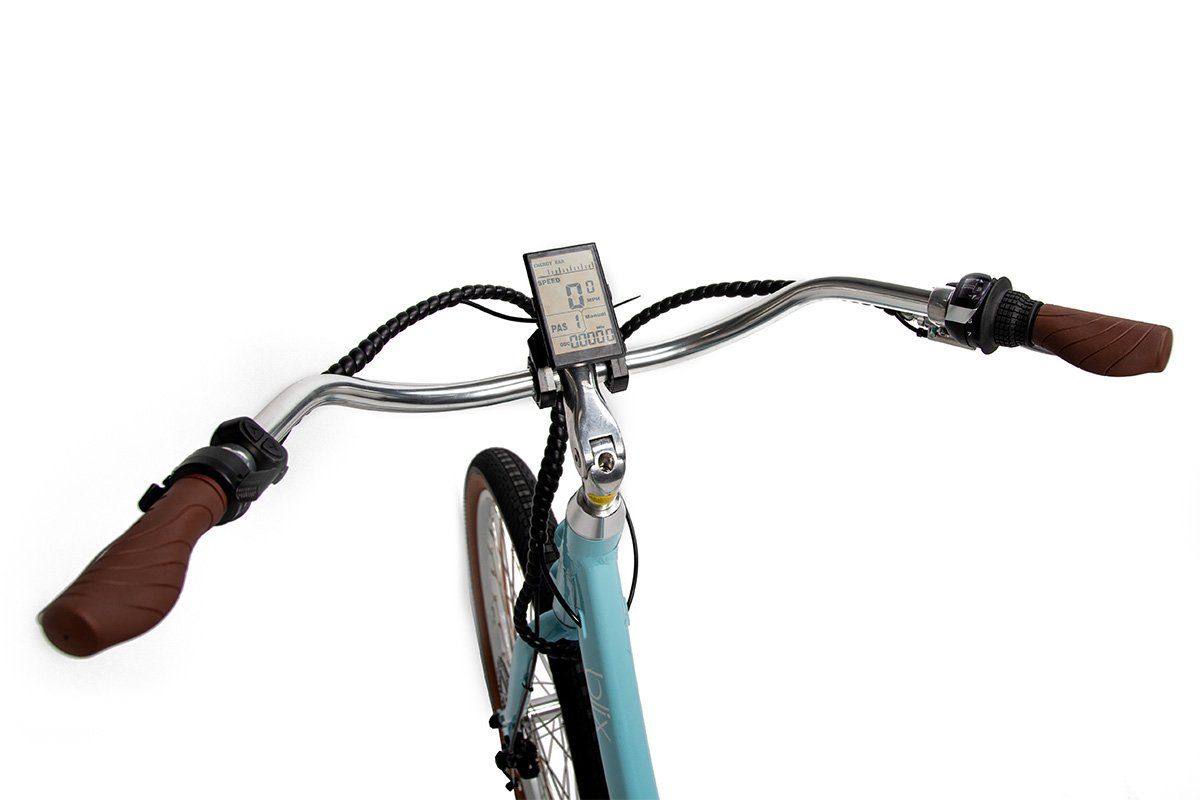 mountain bike with cruiser handlebars