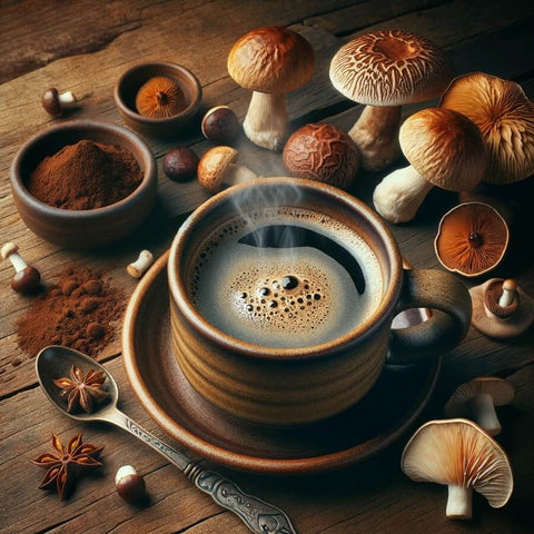 chaga mushroom coffee health benefits