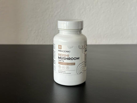 Reishi mushroom capsules MrGenki