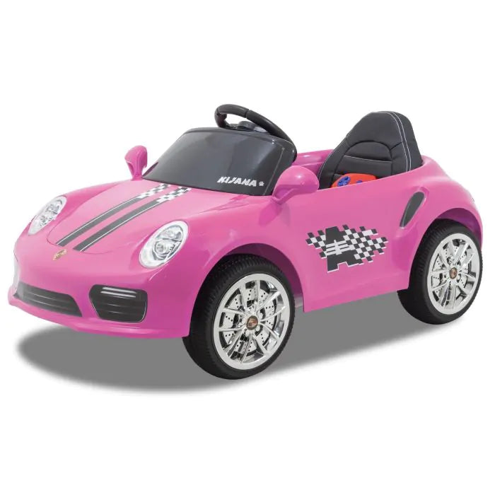 iets ginder Ale Kijana Porsche 911 Accu Auto voor Kinderen - roze | Kidswanttoys.be