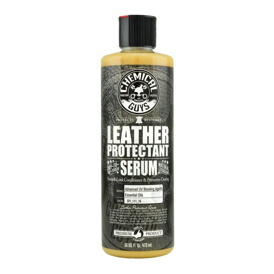 Chemical Guys - Is your leather exposed to harsh UV rays? Clean and protect  with Leather Cleaner and Leather Protectant Serum!⁣ ⁣ Keep your leather  looking amazing for years to come! Leather