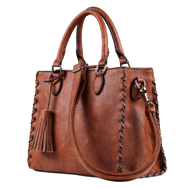 Women's Concealed Carry Purse | Aubrey Satchel Purse – UC Leather Company