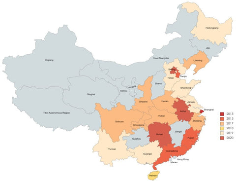 Las zonas de libre comercio en China