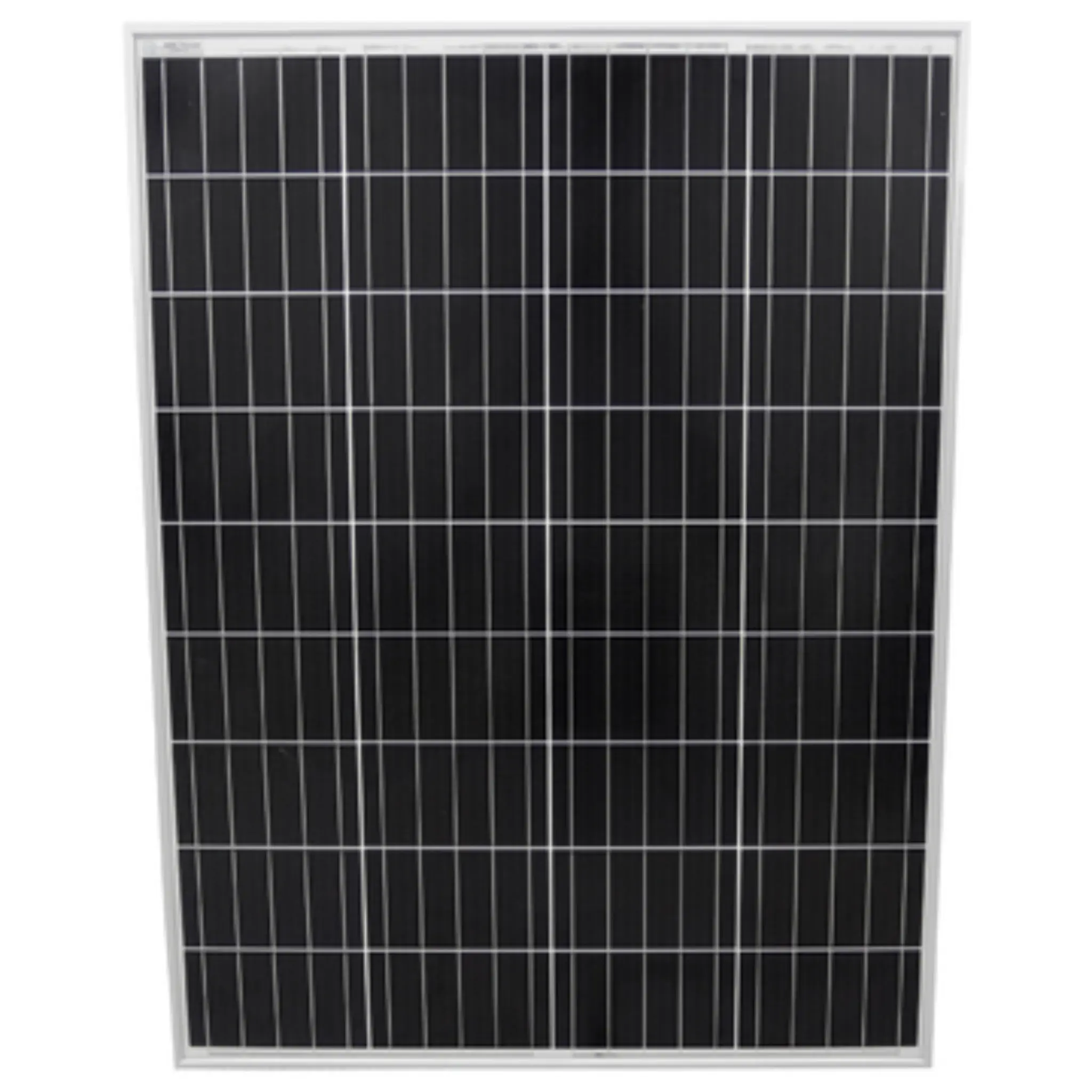 AIMS Power 100 Watt Solar Panel Monocrystalline Rigid Roof / Ground Mount