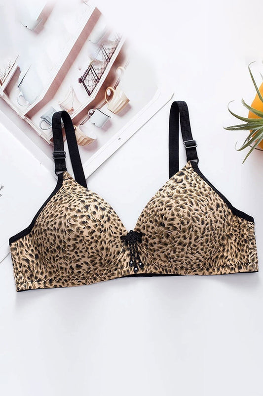 Layeba Women Full Coverage Non-Padded Printed Bra