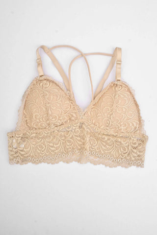 Lisa's Secret Women's Floral Lace Wired Padded Bra
