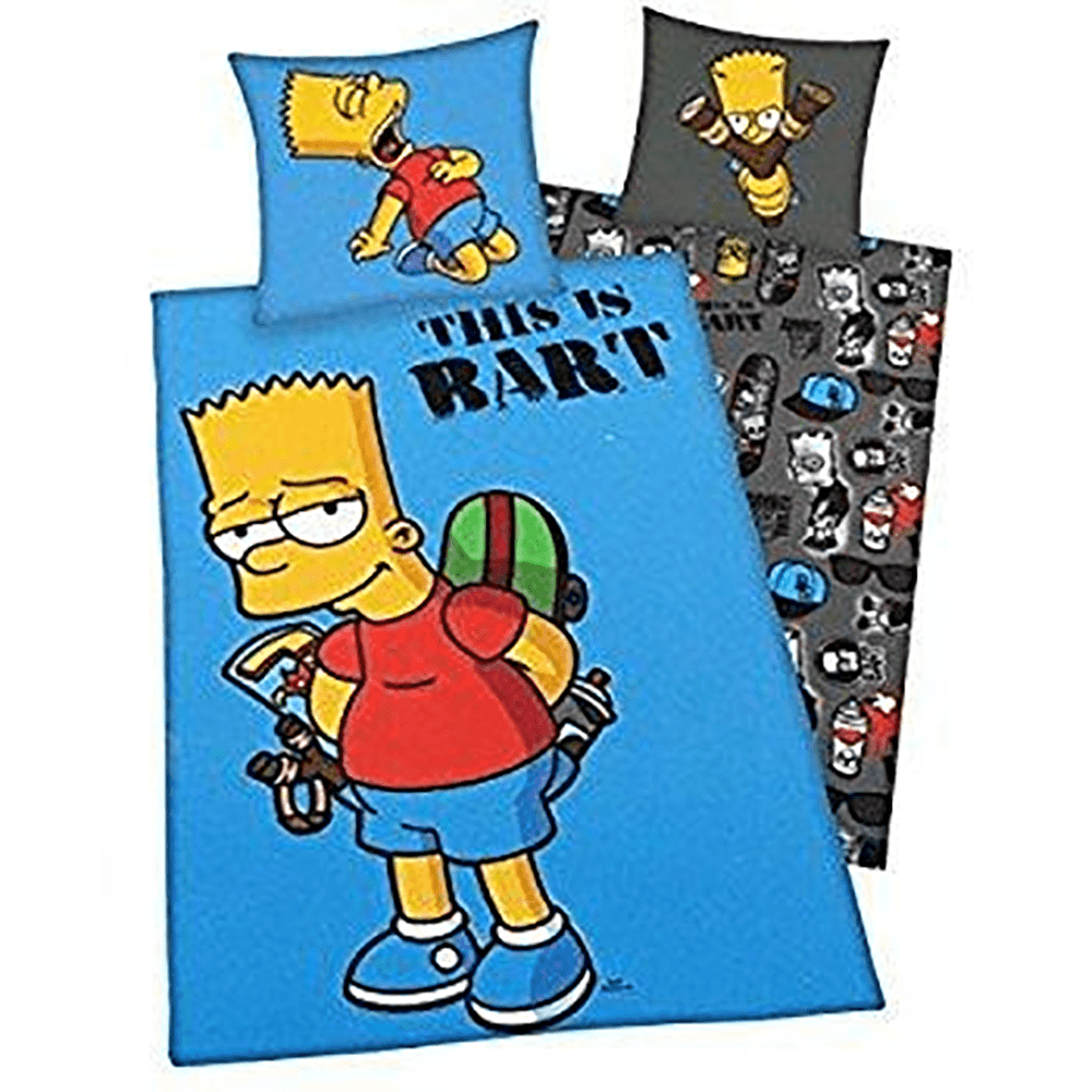 Ikea Kid S Simpsons Twin Quilt Cover Set