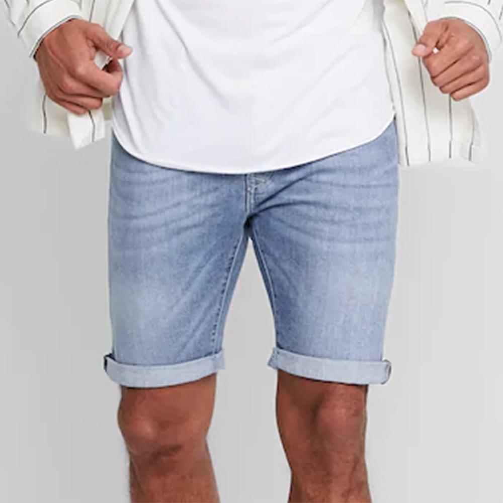 comfy denim shorts