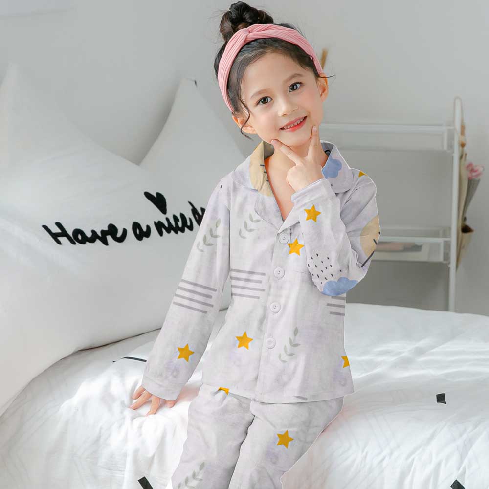 Besparing Bliksem winter Safina Kids Cartoon Printed Comfortable Pyjama Set