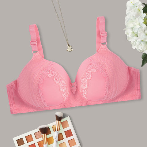Women's Fancy Push Up Padded Stretched Bra